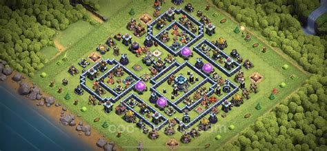 meilleur base hdv 13|base hotel de ville 13 clash of clans